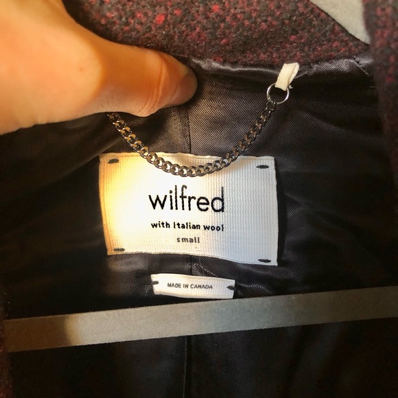 Aritzia Wilfred Italian Wool Coat - Picture 2 of 2